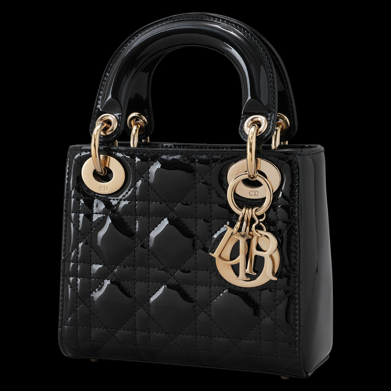 CHRISTIAN DIOR(USED)크리스찬디올 페이던트 레이디디올 미니